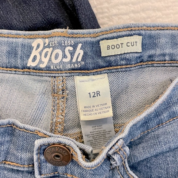 2 Jean Bundle - B’Gosh (Girls 12R) - Picture 4 of 5
